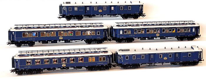 Marklin 42795 - 5pc French Orient Express 1928 Express Train Passenger Set of the CIWL