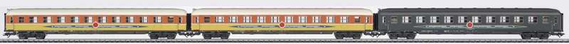 Marklin 42997 - 3pc Express Car Set 2nd Class
