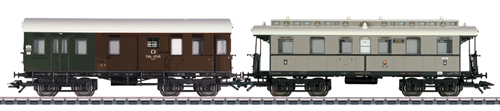 Marklin 43058 - German Branch Line 2-Car Set 1 of the KPEV