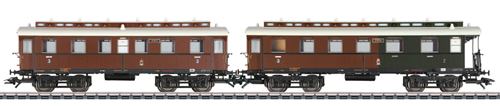 Marklin 43059 - German Branch Line 2-Car Set 2 of the KPEV