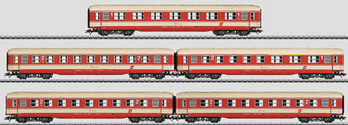 Marklin 43205 - ÖBB Jaffa Express Train 5-car Set