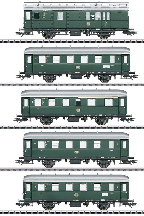 Marklin 43353 - Passenger Car Set of the DB