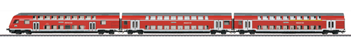 Marklin 43570 - 3pc German Regio DB Bi-Level Car Set of the DB AG