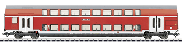 Marklin 43585 - 2nd Class Double Decker Passenger Coach DBz 751