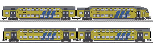 Marklin 43598 - NS Bi-level 4-Car Set
