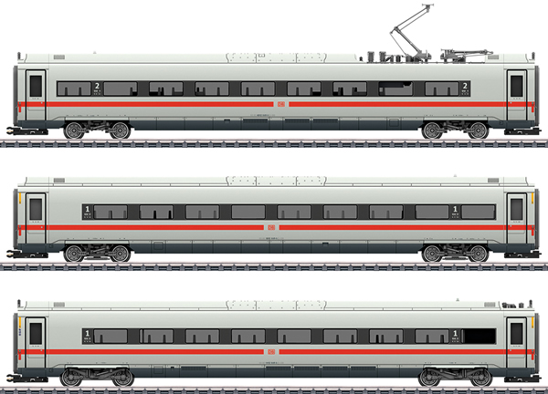 Marklin 43726 - German Add-On Car-Set zum ICE 4 (39716) of the DB AG