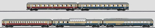 Marklin 43857 - DB Rheinpfeil Passenger 5-Car Set