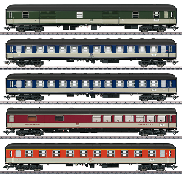 Marklin 43917 - 5pc Passenger Car Set - MHI Exclusive