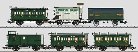 Marklin 43985 - Passenger Car Set with Freight Cars