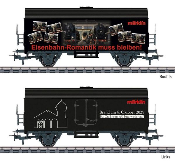 Marklin 44294 - Refrigerated Car Railway Romance