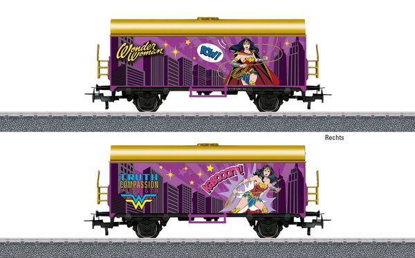 Marklin 44828 - Wonder Woman Refrigerator Car