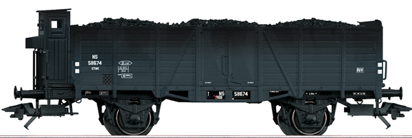 Marklin 46053 - Type Om 21 High Side Gondola with a Brakemans Cab