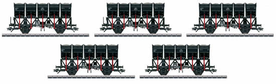 Marklin 46356 - 2017 Toyfair Dump Car Set w/tipping buckets 200th Birthday fo Theodor Friedrich Wilhelm Märklin
