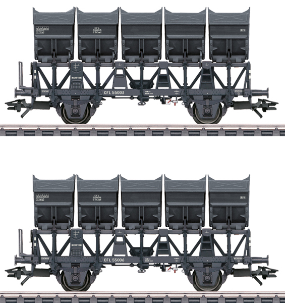 Marklin 46358 - Luxembourgh Dump Car Set of the CFL