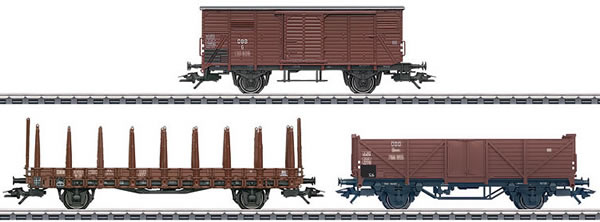 Marklin 46392 - 3pc Goods Wagon Set