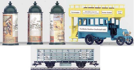 Marklin 46829 - BERLIN SBRBN TRAFF 2CAR SET (L)(D)