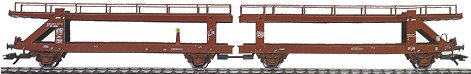 Marklin 4712 - DBL AUTO TRANSPORT CAR  DB 89