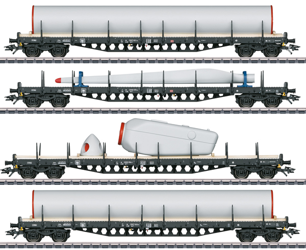 Marklin 47134 - “Wind Power” Stake Car Set -MHI Exclusive