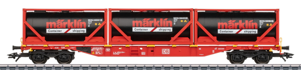 Marklin 47165 - Type Sgns 691 Container Transport Car