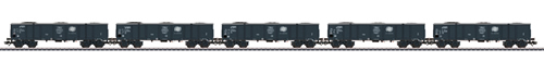 Marklin 47176 - 5pc High-Side Gondola Car Set type Eaos of the CTL