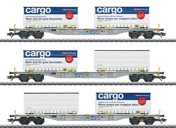 Marklin 47463 - Container Car Set, SBB, VI