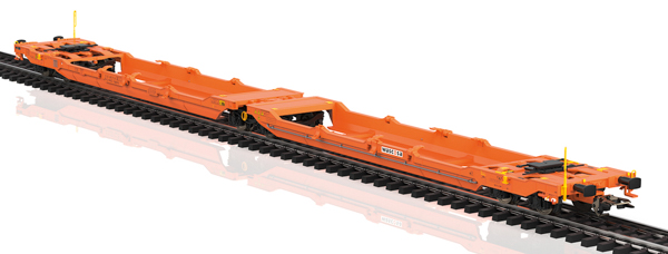 Marklin 47471 - Swiss Deep Well Flat Car Set of the Wasco 