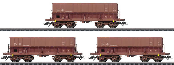 Marklin 48435 - 3pc Hopper Car Set Type Fals