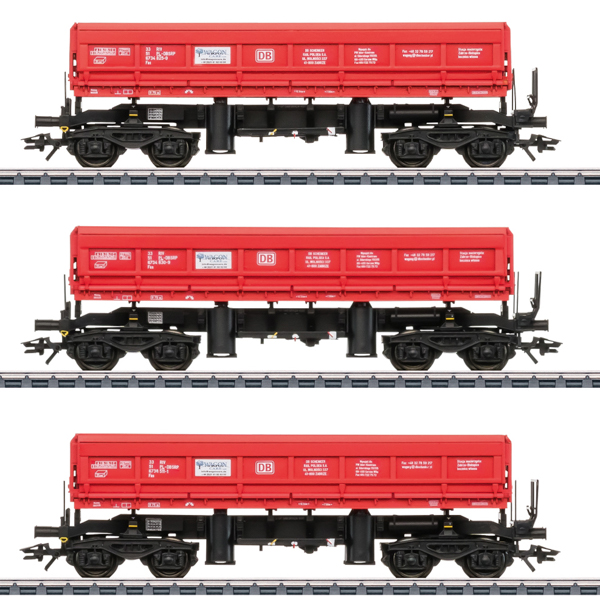 Marklin 48458 - 3pc Type Fas Side Dump Car Set