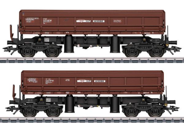 Marklin 48460 - German Type Fas Dump Car Set  for Wiebe MHI (Exclusive) 