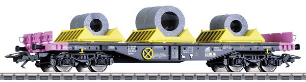 Marklin 48656 - Heavy Duty Flat Wagon with Coil Load