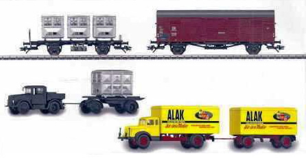 Marklin 48812 - 2010 Insider DB Freight Car Set with Trucks