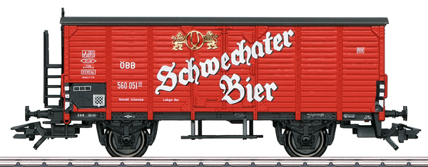 Marklin 48937 - Schwechater Bier Beer Car, Era III