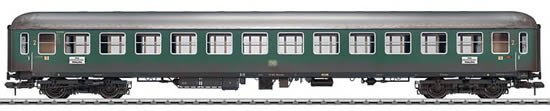 Marklin 58028 - German Express Train Passenger Car type B4üm-61 of the DB, weathered