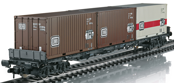 Marklin 58710 - Type Sgjs 716 Multi-Use Container Transport Car