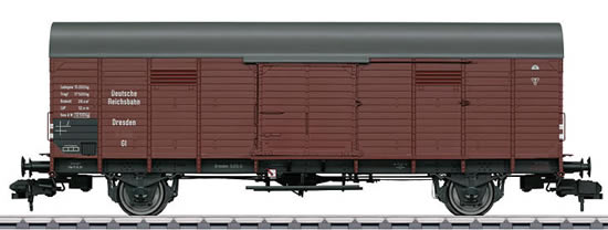 Marklin 58845 - German Boxcar type GI Dresden of the DRG