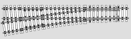 Marklin 59084 - Left Turnout Set