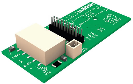 Marklin 60973 - Pickup Shoe Changeover Circuit Board