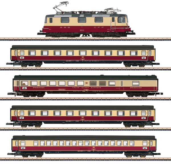 Marklin 81593 - SBB TEE 75 Roland Train Set, Era IV