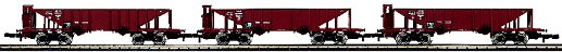 Marklin 82390 - COAL HOPPER 3CAR SET DRG (EX)(L) 00