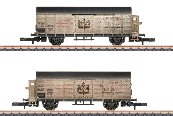 Marklin 82553 - “Sekttransport” / “Sparkling Wine Transport” Freight Car Set, Era II