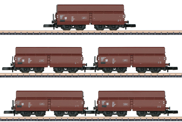 Marklin 82802 - Self unloading wagon set DR