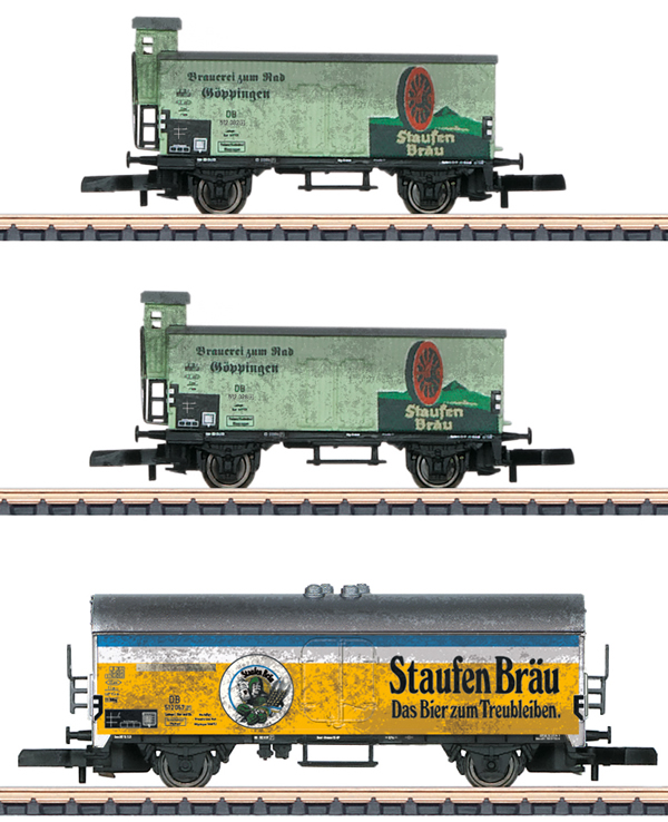 Marklin 86603 - Freight car set Staufen-Bräu