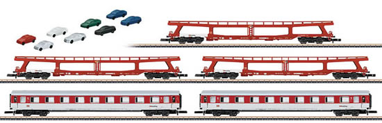 Marklin 87092 - German 5pc Auto Train Inc. Car Set of the DB