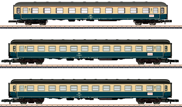 Marklin 87211 - German Era IV DB Passenger Car Set (Exclusive 30 Year MHI Model)