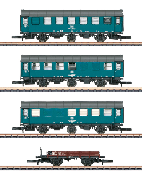 Marklin 87762 - 4pc DB Construction Train Car Set