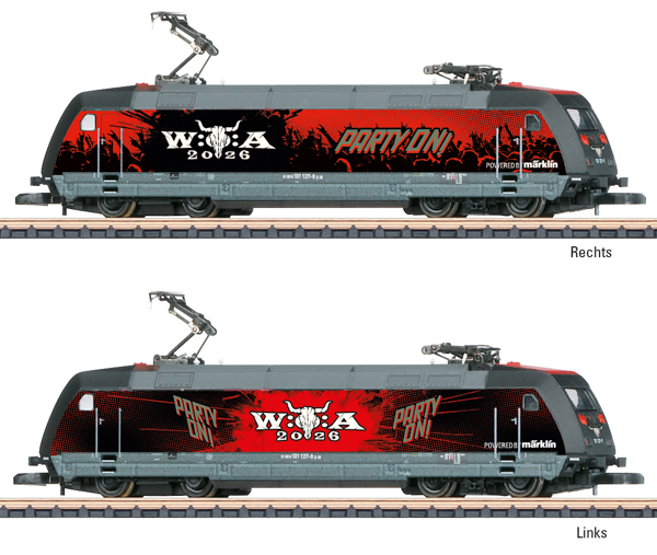 Marklin 88666 - 88666 Class 101 WOA Electric Locomotive