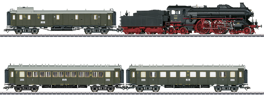 marklin 26607 - Digital German Express Train Set (Sound Decoder) marklin 26607 - Digital German Express Train Set (Sound Decoder)