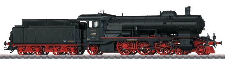 Marklin 37117 - German Express Steam Locomotive cl 18.1 w/Tender