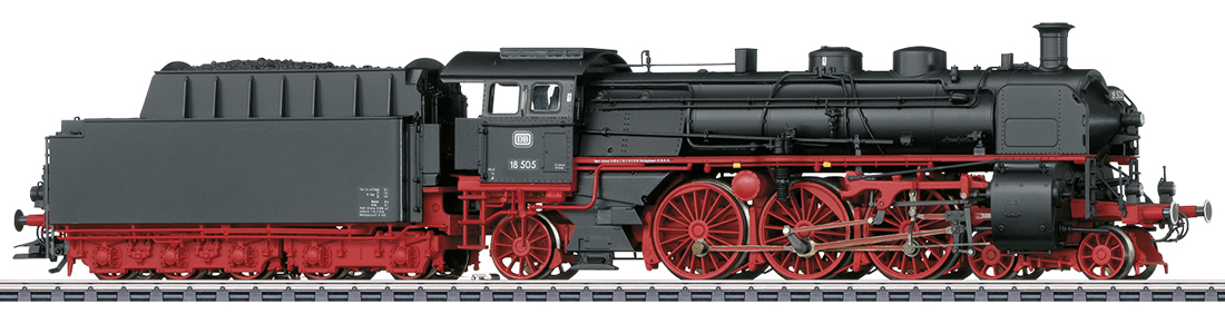 marklin 39034 - German High-speed Steam Locomotive BR 18 505 of the DB  (Sound)