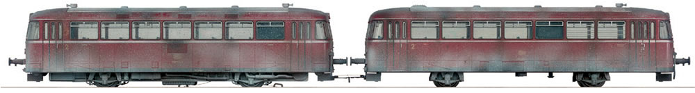 Marklin 39983 - German BR 798 Snow Rail Car Set.